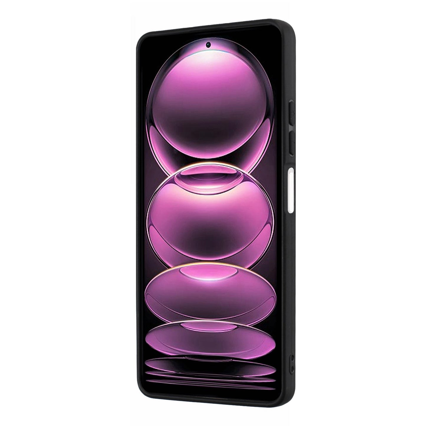 For Redmi 14C 4G Matte Ring Holder TPU Phone Case(Rose Gold)