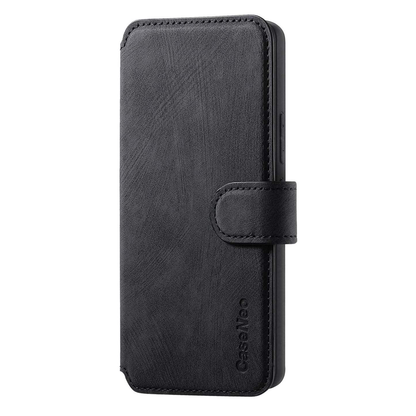 For OPPO K12s / K13x / K13 CaseNeo MagSafe RFID Anti-theft Retro Leather Phone Case(Black)