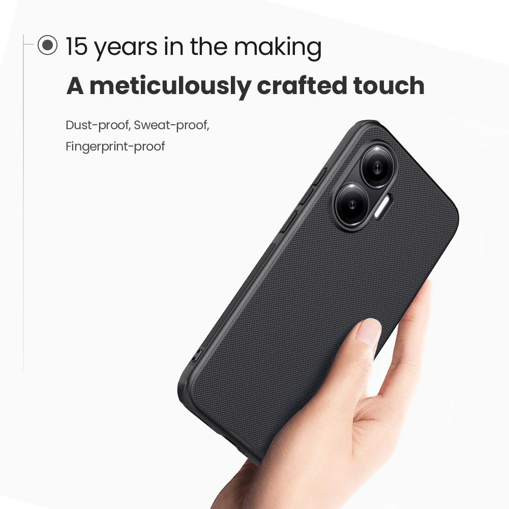 For Xiaomi Poco F7 NILLKIN Frosted Shield Pro Magnetic Phone Case(Black)