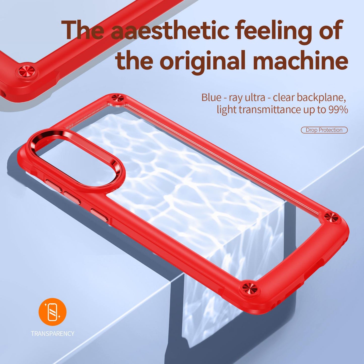 For Samsung Galaxy S25 Edge 5G TPU + PC Lens Protection Phone Case(Red)