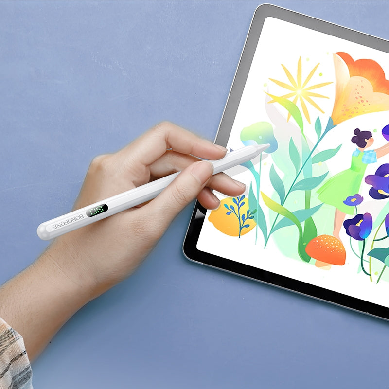 Borofone BG101 Digital Display Active Pad Special Capacitive Pen(White)