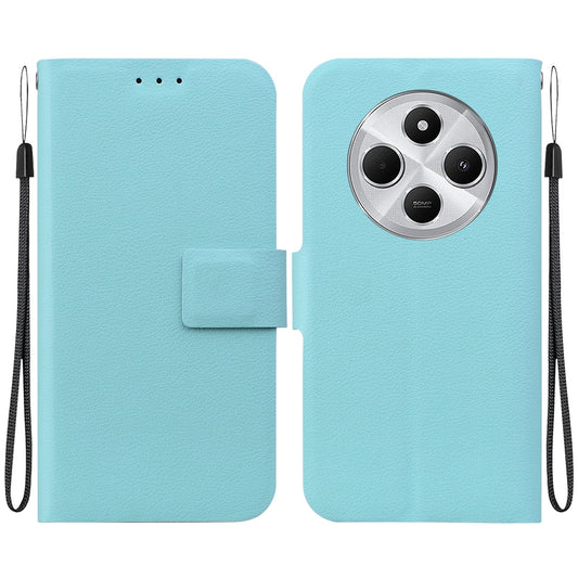 For Redmi 14C 4G Ultra-thin Voltage Magnetic Buckle Leather Phone Case(Green)