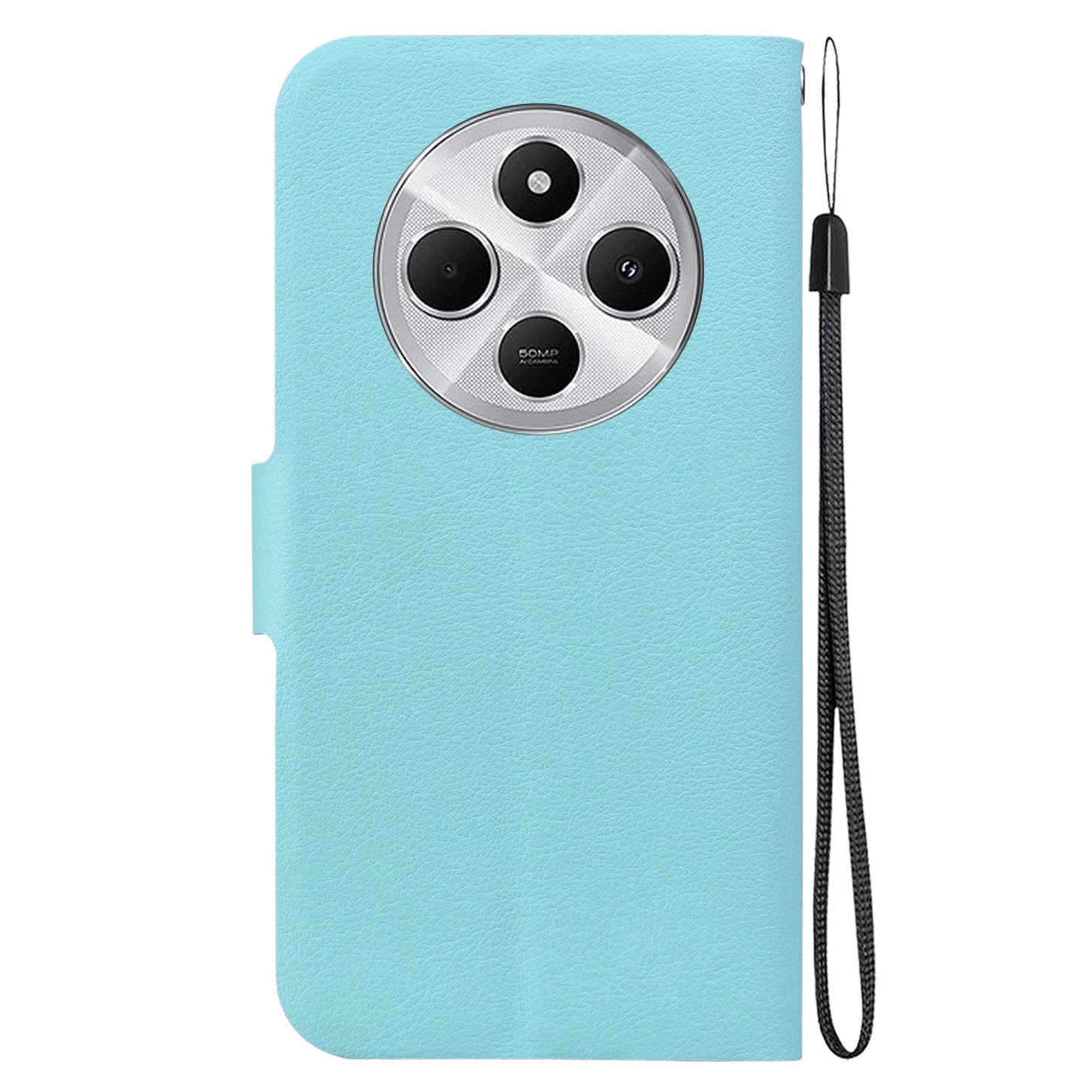 For Redmi 14C 4G Ultra-thin Voltage Magnetic Buckle Leather Phone Case(Green)