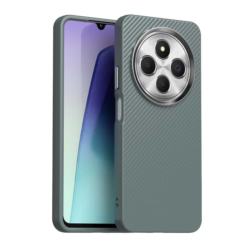 For Redmi 14C Carbon Fiber Series IMD Phone Case(Grey)