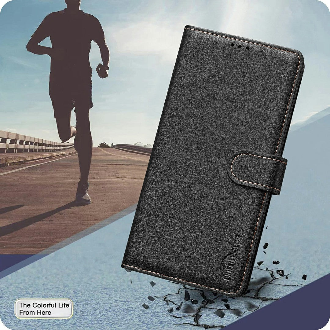 For Xiaomi 15 Pro Litchi Texture RFID Anti-theft Leather Phone Case(Black)