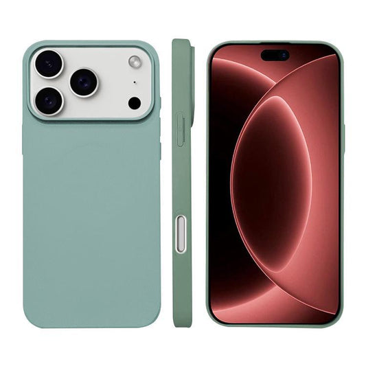 Compatible with iPhone 18 Pro Max Liquid Silicone Phone MagSafe Case - Light Green