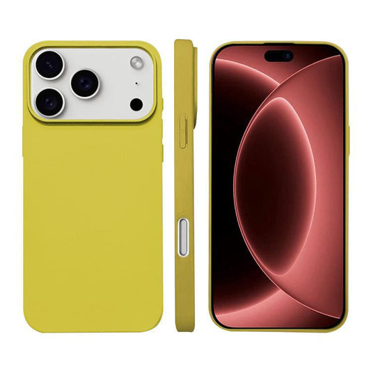 Compatible with iPhone 18 Pro Max Liquid Silicone Phone MagSafe Case - Yellow