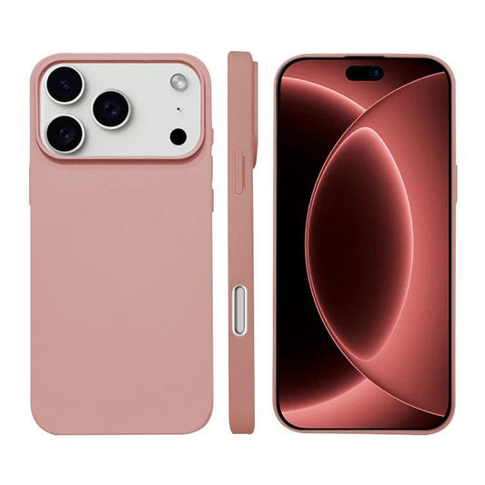 Compatible with iPhone 18 Pro Max Liquid Silicone Phone MagSafe Case - Pink