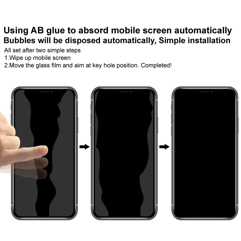 For Xiaomi 15 imak HD Full Screen Anti-spy Tempered Glass Protective Film