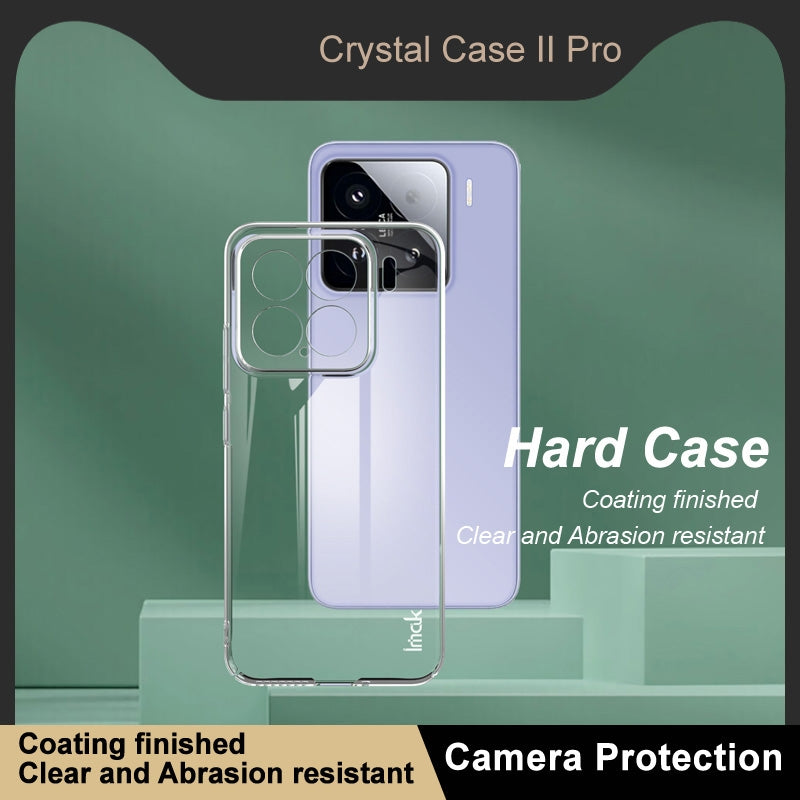 For Xiaomi 15 imak Wing II Wear-resisting Crystal Protective Case