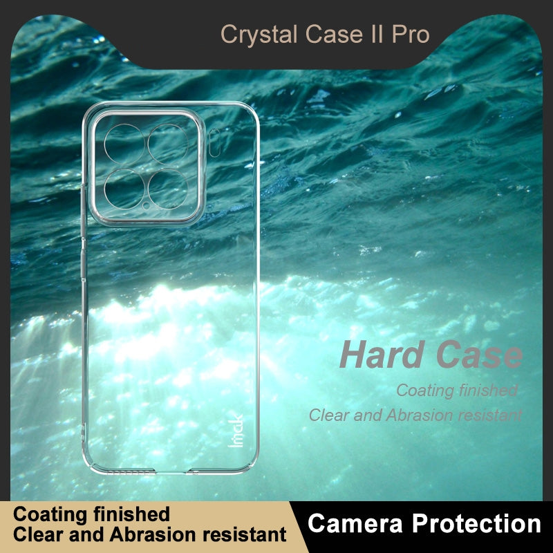 For Xiaomi 15 imak Wing II Wear-resisting Crystal Protective Case