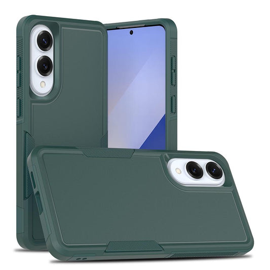 For Samsung Galaxy S25 Edge 5G 2 in 1 PC + TPU Phone Case(Dark Green)