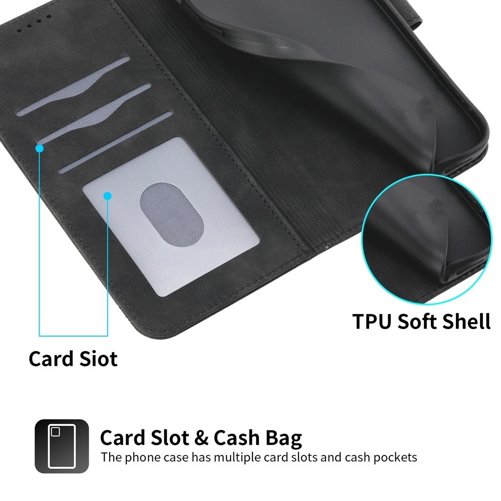 For Xiaomi 15 Dierfeng Dream Line TPU Hybrid PU Leather Phone Case(Black)