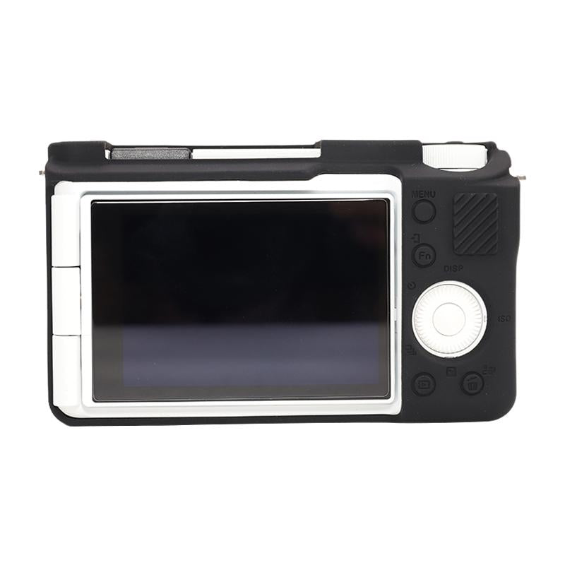 For Sony ZV-E10 II / ZV-E10M2 Glossy Soft Silicone Protective Case(Black)