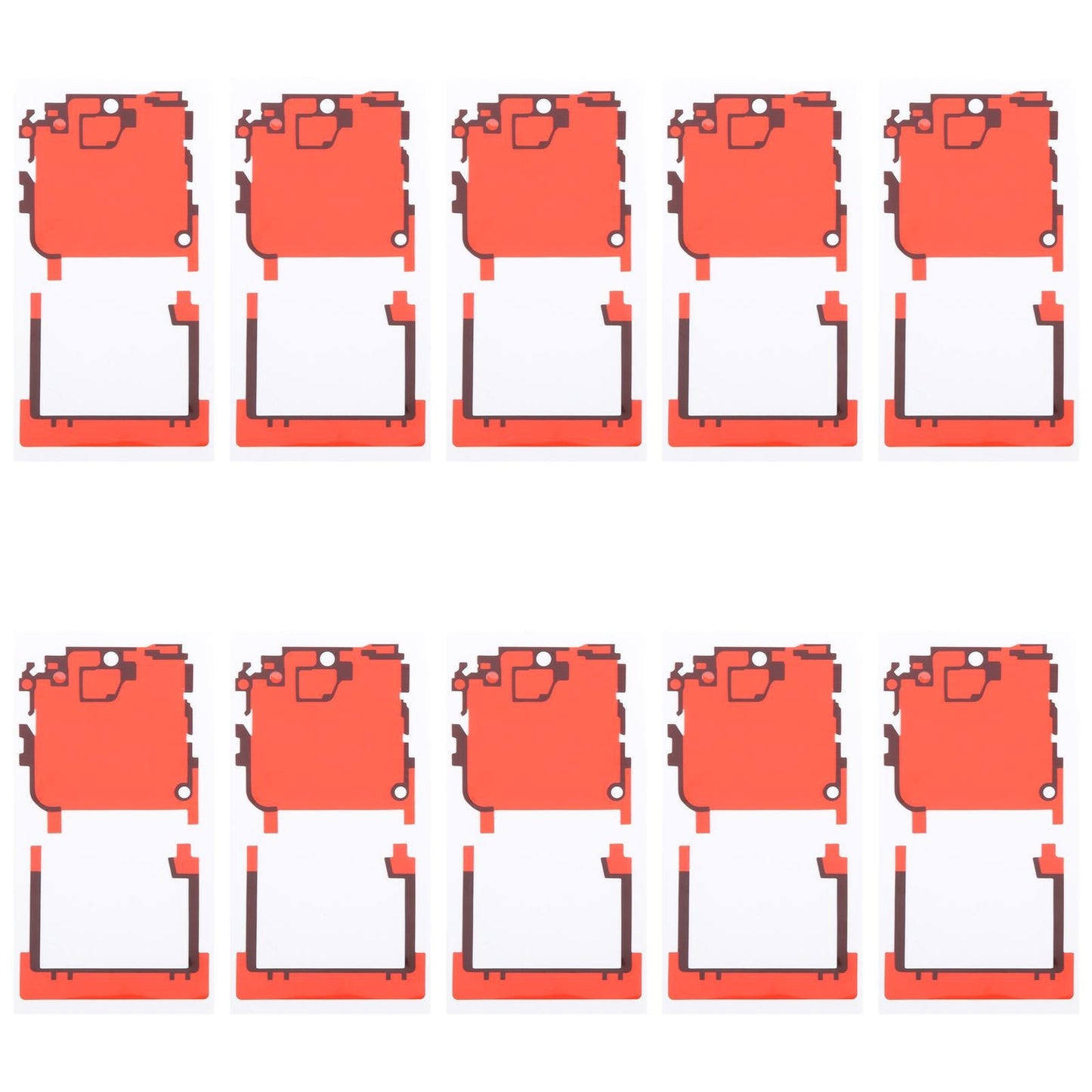 For Huawei P50 Pocket 10pcs Front Housing Adhesive