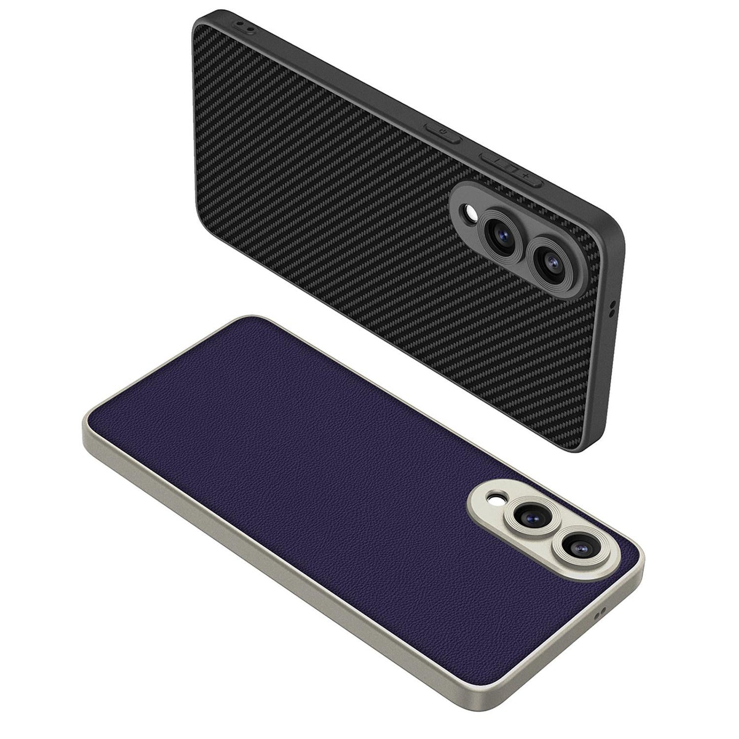 For Samsung Galaxy S25 Edge 5G GKK Metal Paint Skin Feel Leather Full Coverage Phone Case(Black)