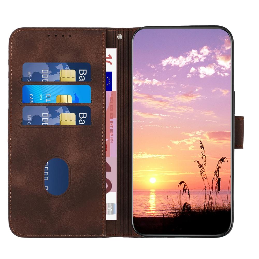 For vivo V50 Lite 4G / 5G Elephant Head Embossed Phone Leather Case with Lanyard(Coffee)