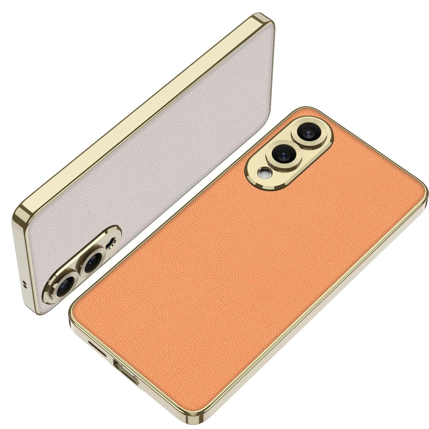 For Samsung Galaxy S25 Edge 5G GKK Plating TPU Leather Full Coverage Phone Case(Purple)