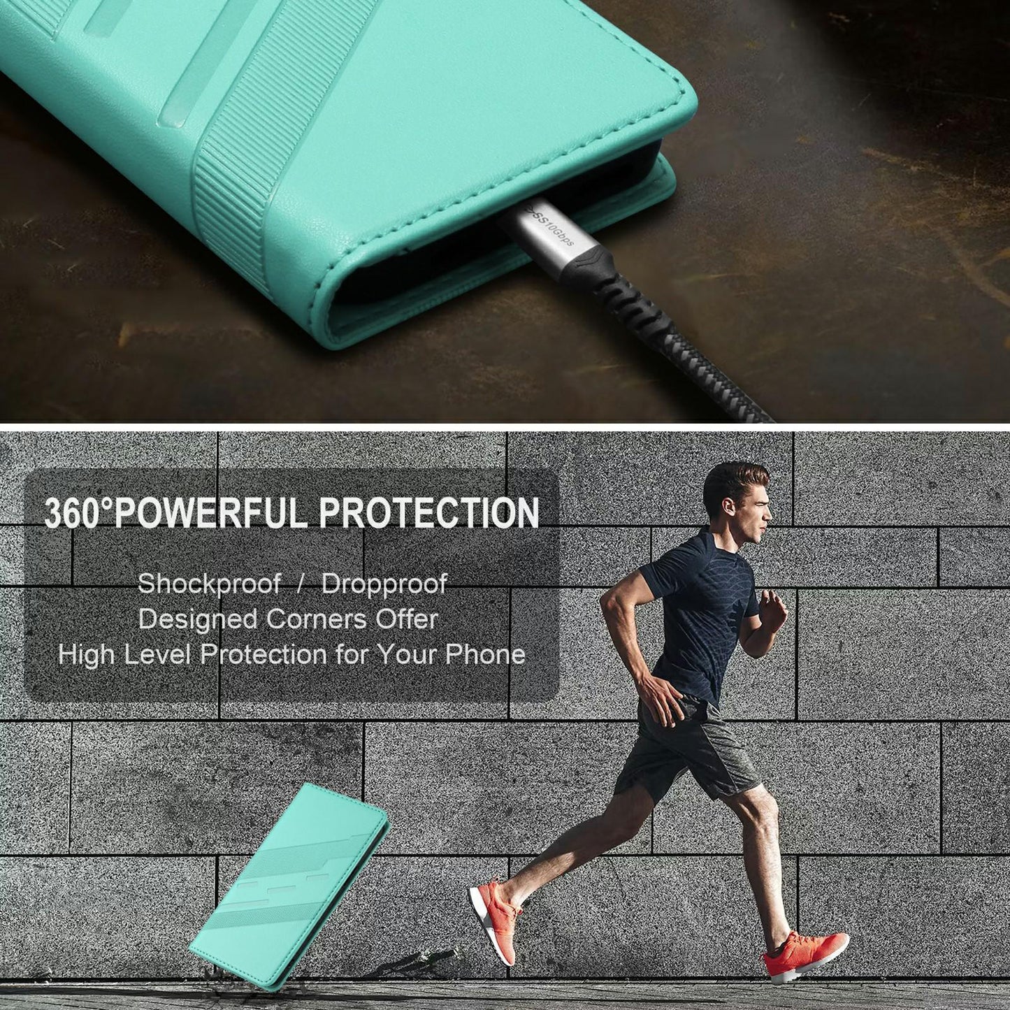 For OPPO K12 Embossed Multi-functional Wallet Retro Leather Phone Case(Mint Green)