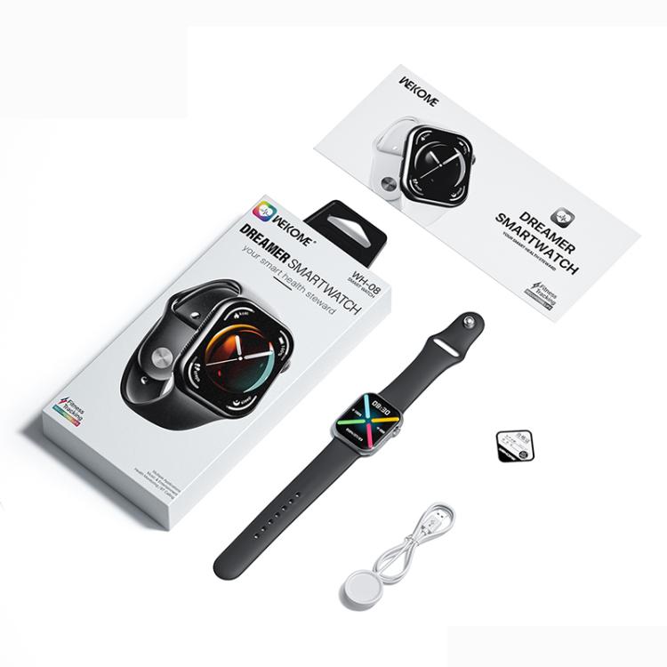WK WH-08 Dreamer S Smart Watch, 2.01 inch Screen, Support BT Call(Black)