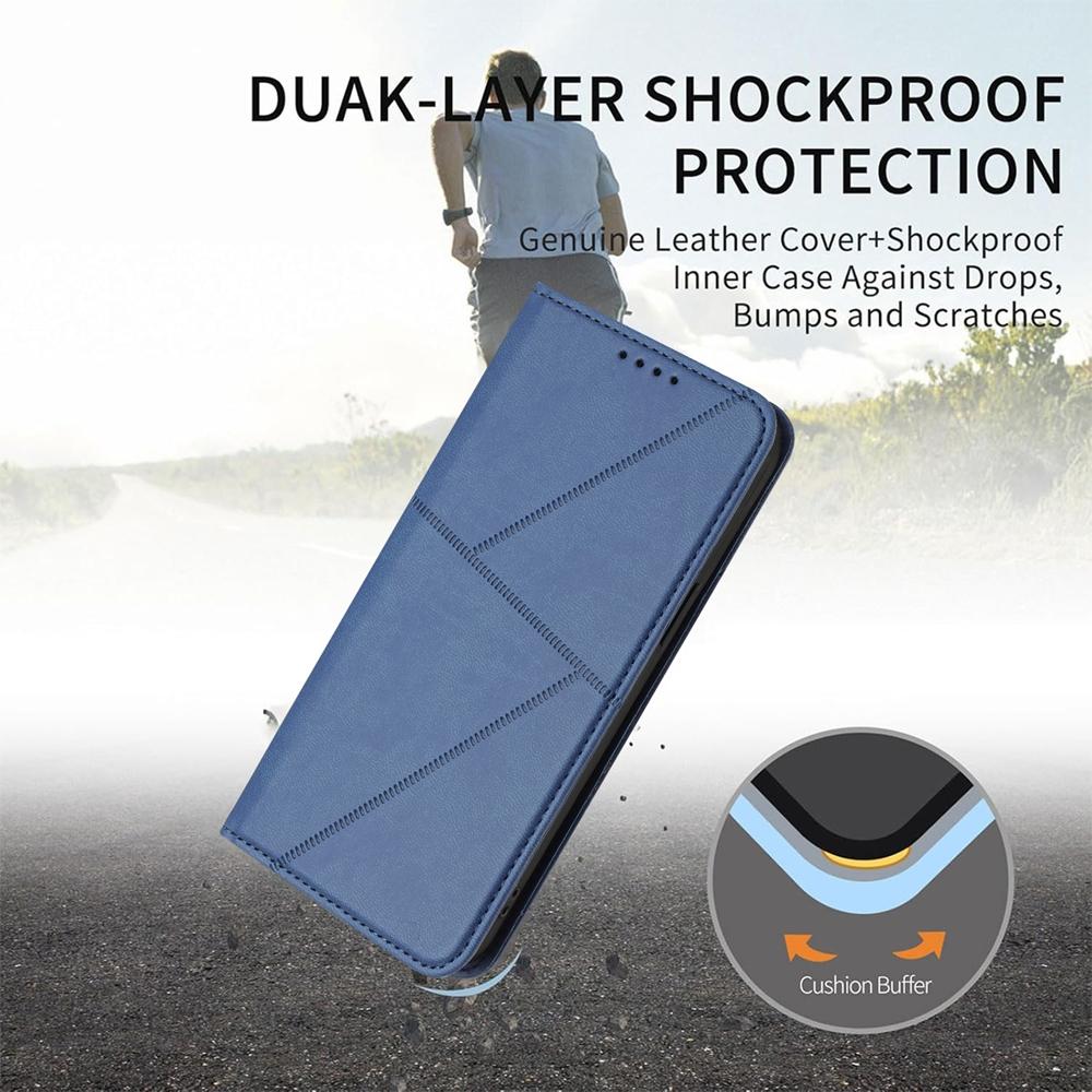 For OPPO K13 5G Strong Magnetic Frosted Flip Leather Phone Case(Royal Blue)