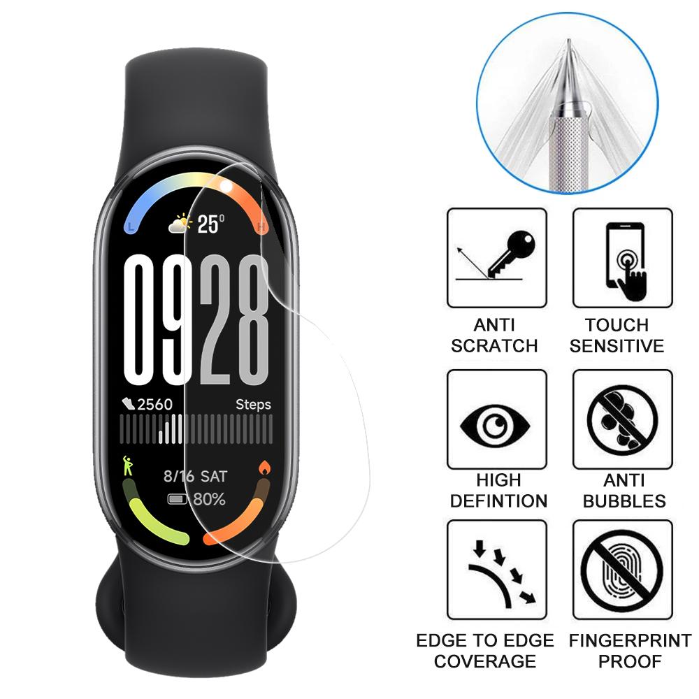 For Xiaomi Smart Band 10 5pcs xDfind Soft Hydrogel Film Full Cover Front Protector