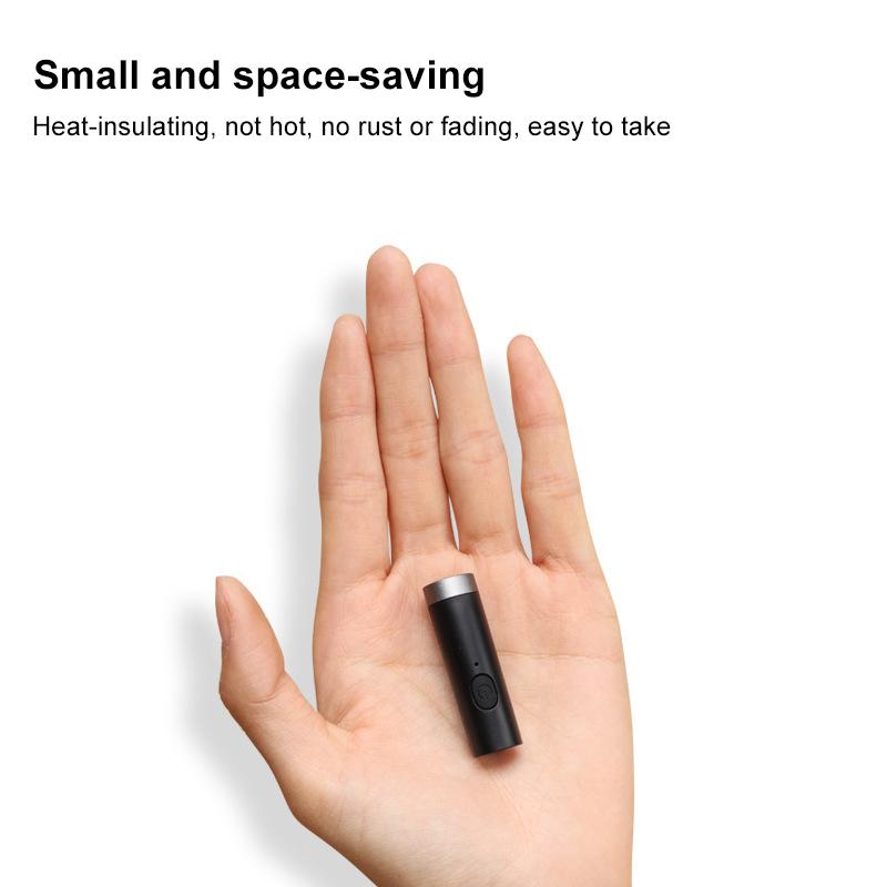 Type-C mini Car Cigarette Lighter(Dark Grey)