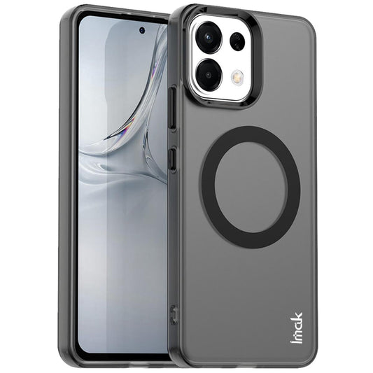 For OPPO K12s 5G / K13 5G IMAK Chocolate Series TPU + PET MagSafe Phone Case(Black)