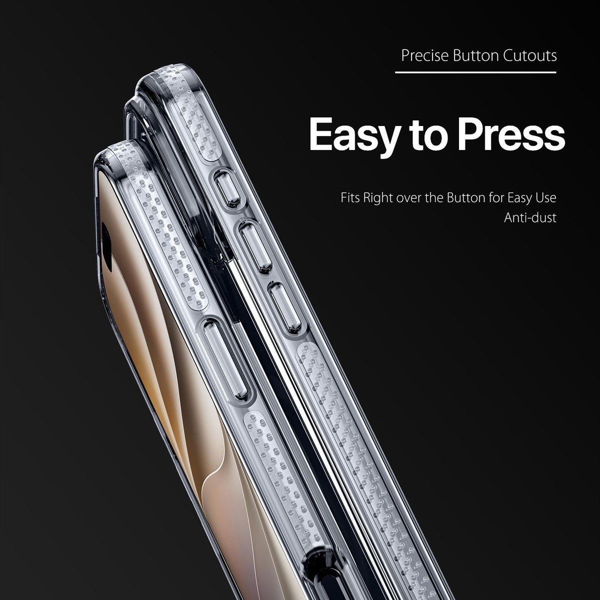 Compatible with iPhone 18 Pro Max DUX DUCIS Clin Series PC + TPU Phone Case - Transparent