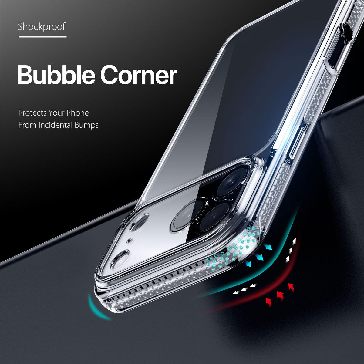 Compatible with iPhone 18 Pro Max DUX DUCIS Clin Series PC + TPU Phone Case - Transparent