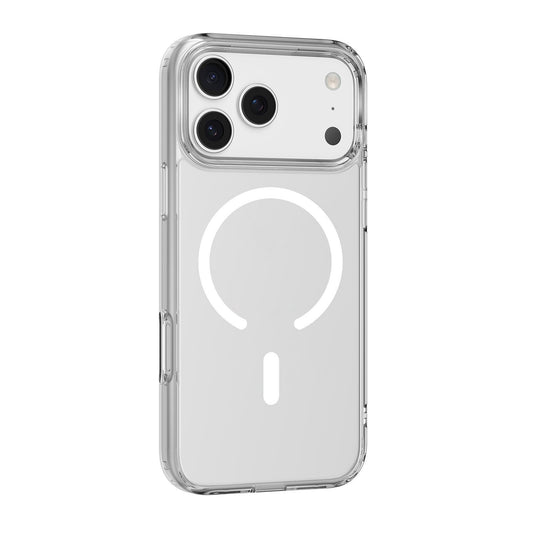 Compatible with iPhone 18 Pro Max Mutural Ice Series MagSafe Magnetic TPU Phone Case - Transparent