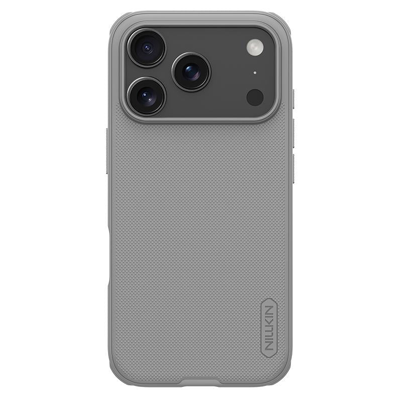 Compatible with iPhone 18 Pro & 17 Pro NILLKIN Frosted Shield Pro PC + TPU Phone Case - Grey