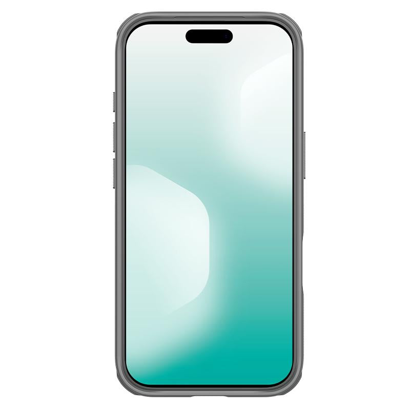 Compatible with iPhone 18 Pro & 17 Pro NILLKIN Frosted Shield Pro PC + TPU Phone Case - Grey