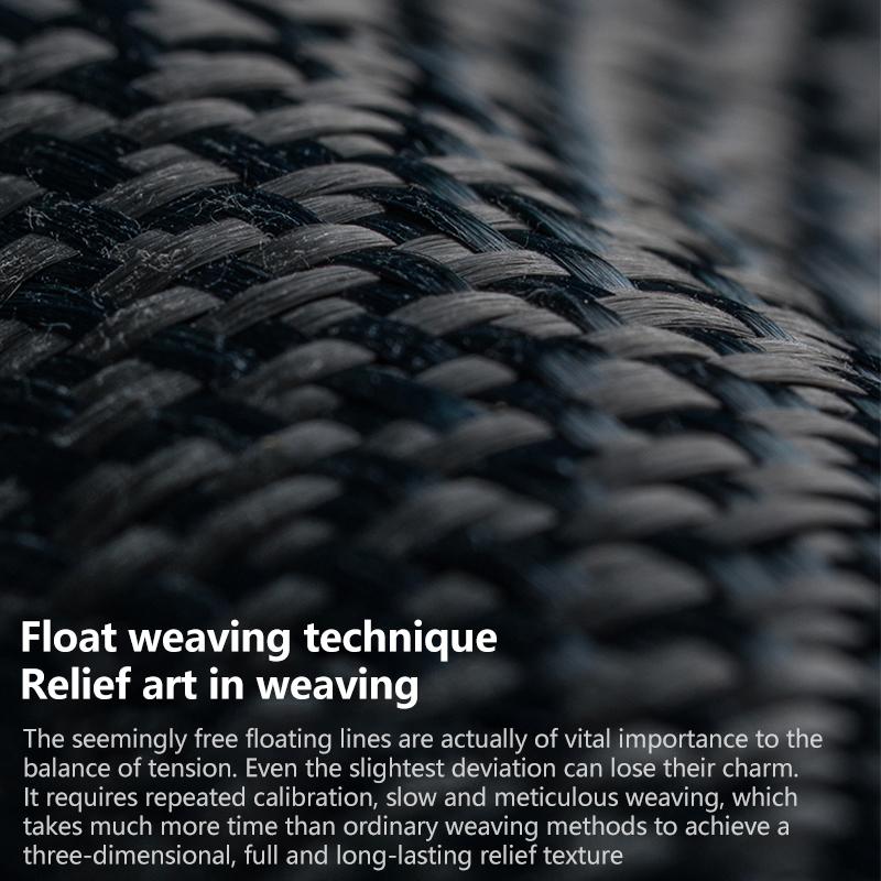 Compatible with iPhone 18 Pro Max & 17 Pro Max Benks Color Shield C1 Classic Kevlar Woven Diamond MagSafe Phone Case - Black