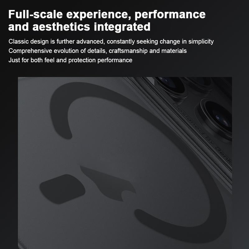 Compatible with iPhone 18 Pro Max & 17 Pro Max Benks Skin Feel Series MagSafe Magnetic Shockproof Phone Case - Orange