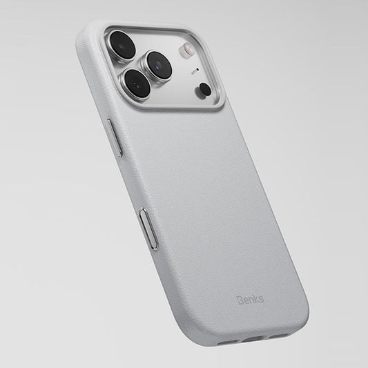 Compatible with iPhone 18 Pro Max & 17 Pro Max Benks Q2 Series Shockproof MagSafe Magnetic Phone Case - White