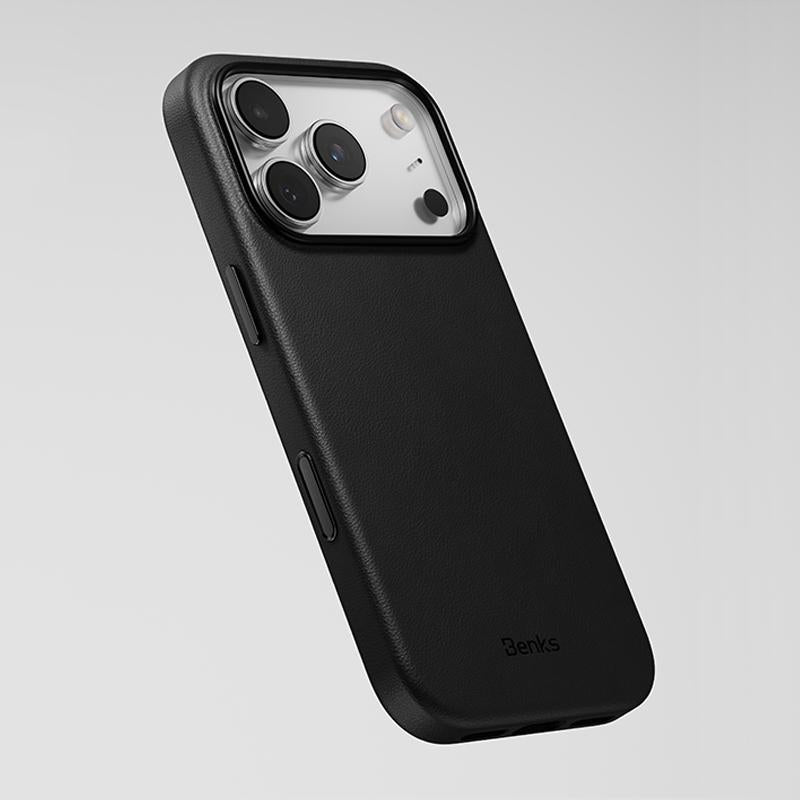 Compatible with iPhone 18 Pro & 17 Pro Benks Q2 Series Shockproof MagSafe Magnetic Phone Case - Black