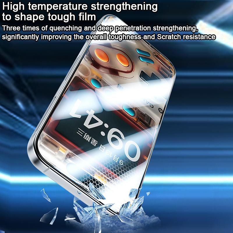 Compatible with iPhone 18 Pro Max & 17 Pro Max Benks Zero Curve Edge Gaming Frosted Tempered Screen Protector