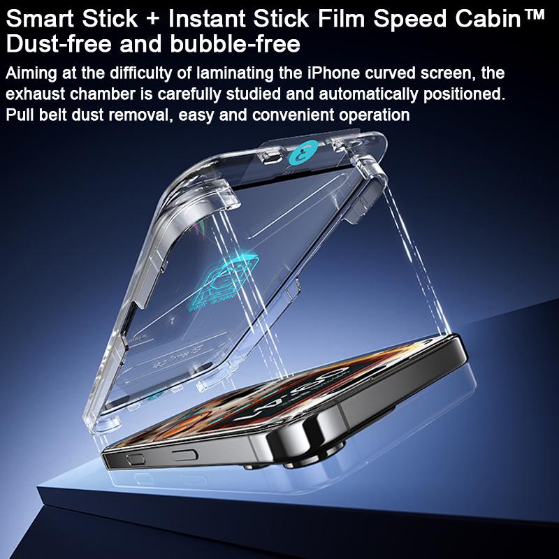 Compatible with iPhone 18 Pro Max & 17 Pro Max Benks Zero Curve Edge Gaming Frosted Tempered Screen Protector