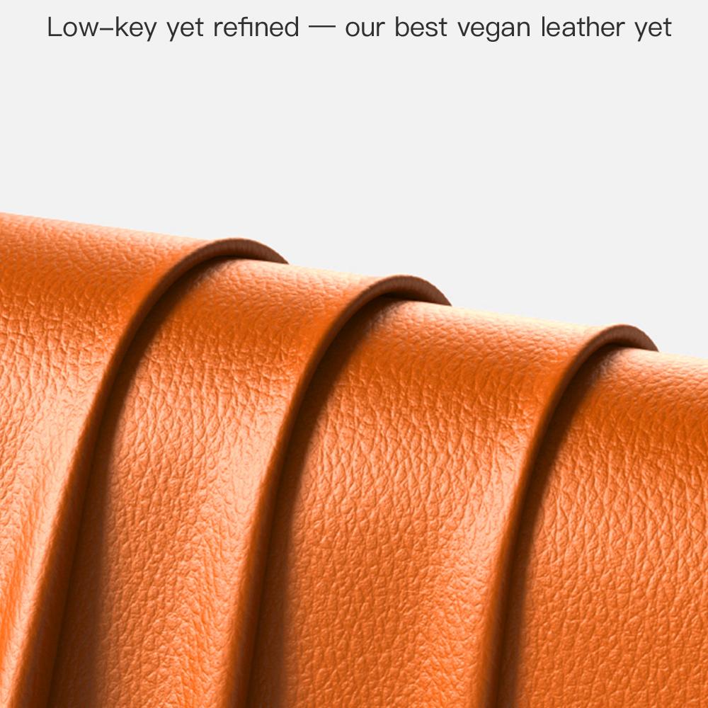 Compatible with iPhone 18 Pro Max & 17 Pro Max TOTU PC-17 Vegan Leather MagSafe Magnetic Phone Case - White