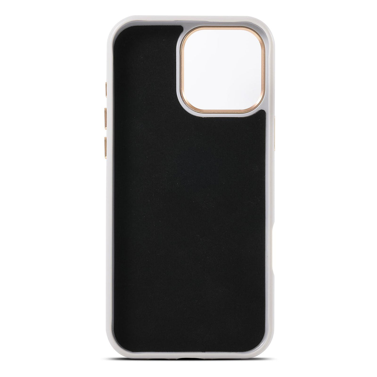 Compatible with iPhone 18 Pro & 17 Pro ESEBLE L2 Litchi Texture Metal Lens Magnetic Phone Case - Grey