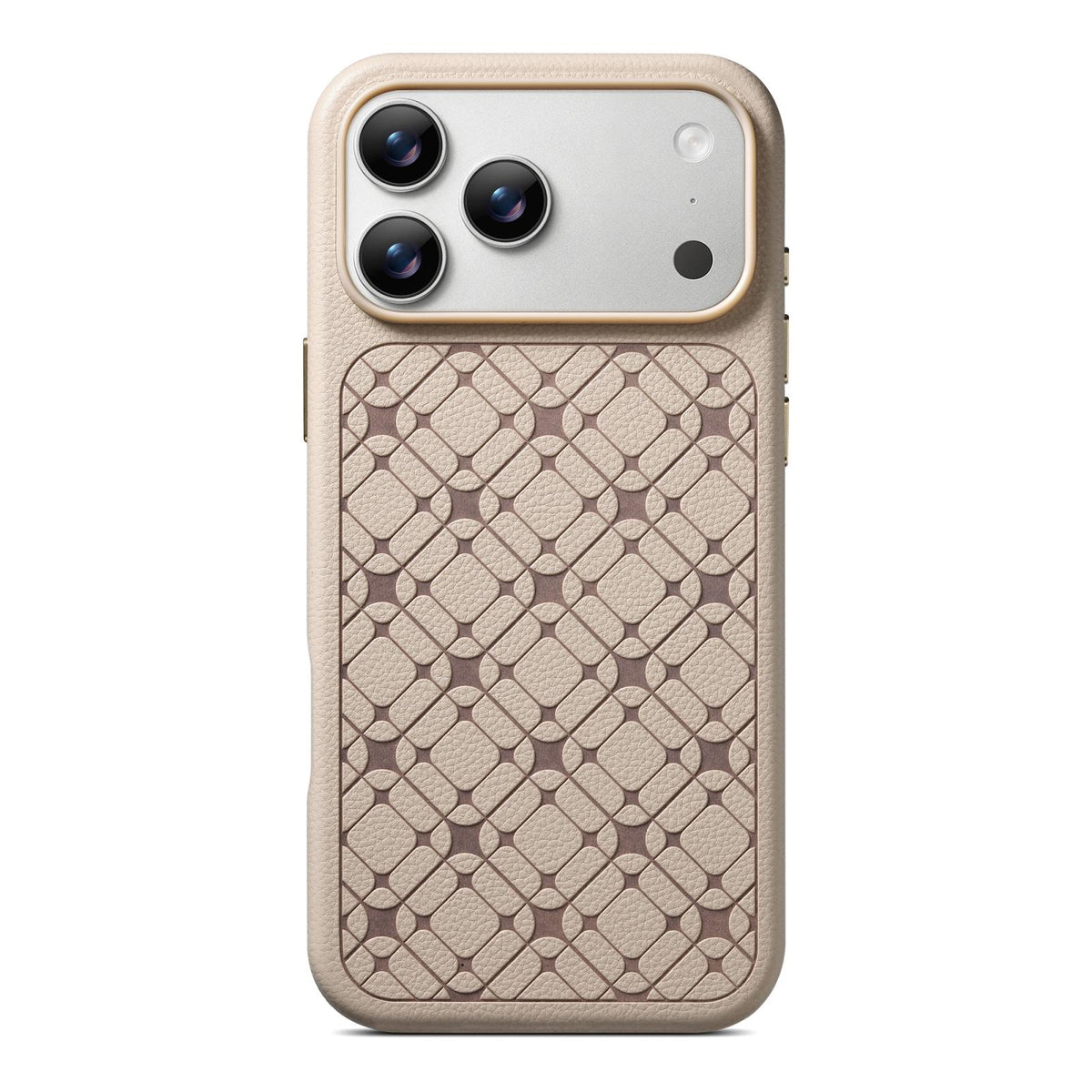 Compatible with iPhone 18 Pro Max & 17 Pro Max ESEBLE B2 Starlight Plaid Phone Case - Khaki