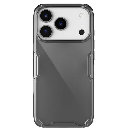 Compatible with iPhone 18 Pro Max NILLKIN Ultra Clear PC + TPU Phone Case - Black