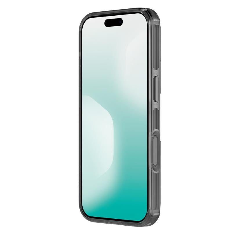 Compatible with iPhone 18 Pro Max NILLKIN Ultra Clear Magsafe PC + TPU Phone Case - Black