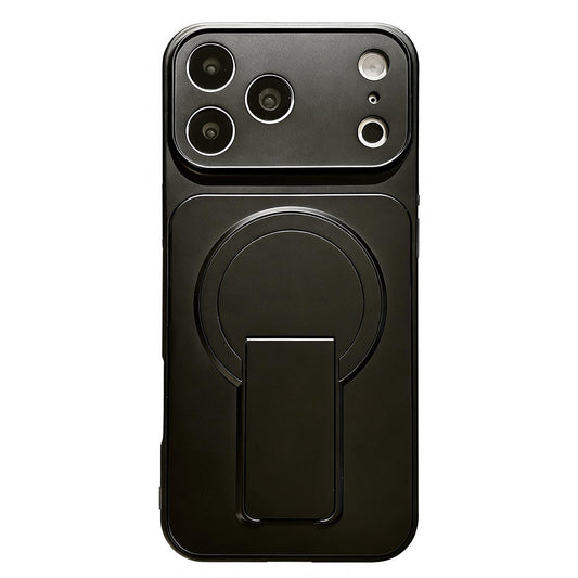 Compatible with iPhone 18 Pro Max Instantly TransCompatible withms Into 17 Pro Invisible Holder Magnetic Phone Case - Black