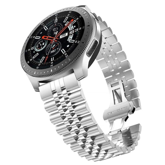 Five Beads Steel Replacement Strap Watchband, 20mm For Huawei Watch GT 2 42mm, 22mm For Huawei Watch GT 2 46mm