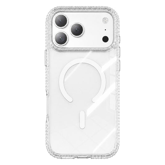 Compatible with iPhone 18 Pro Max & 17 Pro Max Kylin Pattern Transparent Magnetic Phone Case - Transparent