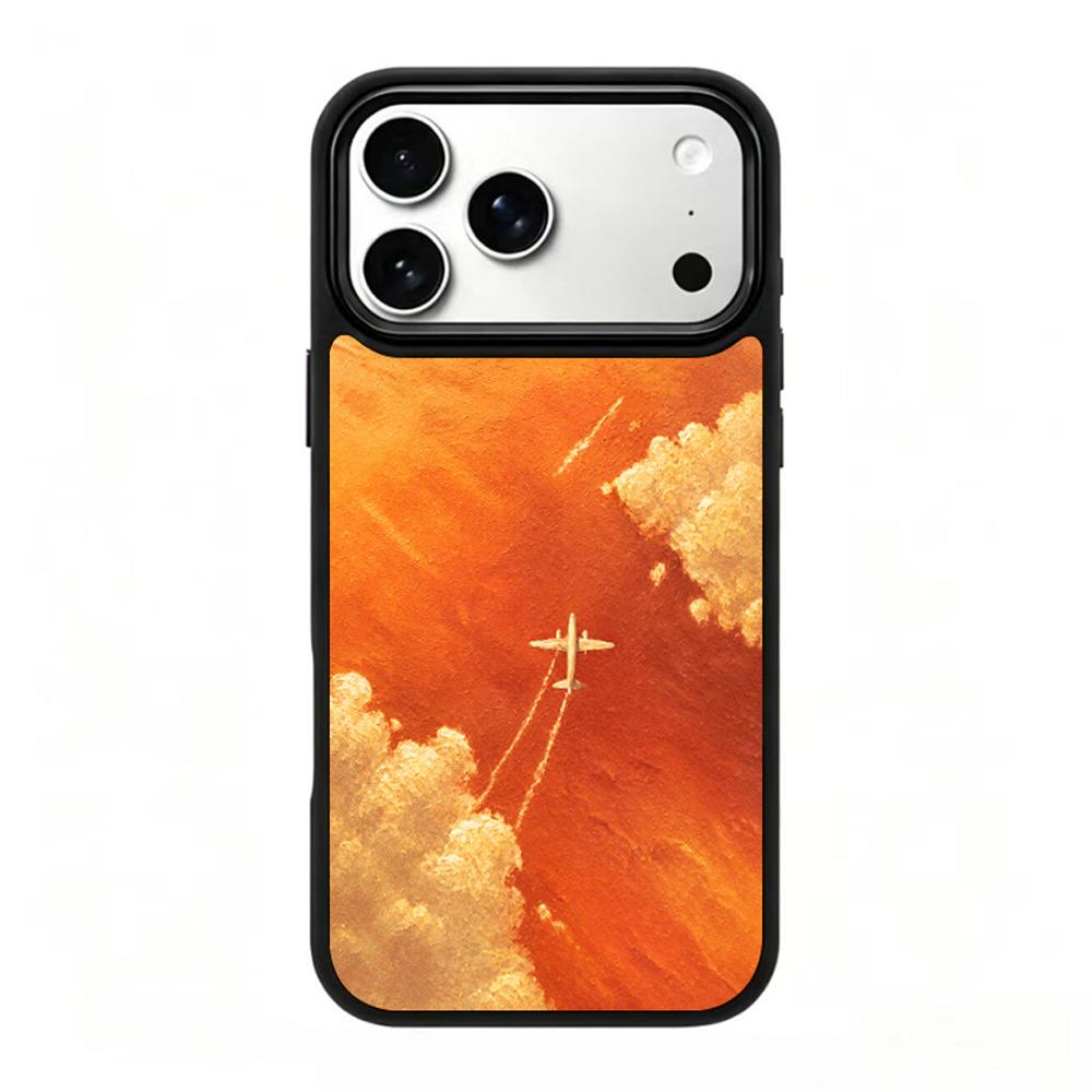 Compatible with iPhone 18 Pro & 17 Pro Fire Series PC Silicone Magnetic Phone Case - Fire Journey