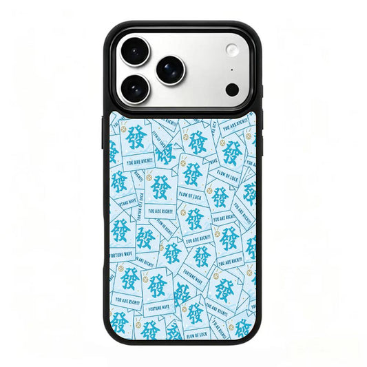Compatible with iPhone 18 Pro Max & 17 Pro Max Water Series PC Silicone Magnetic Phone Case - Water Money Note