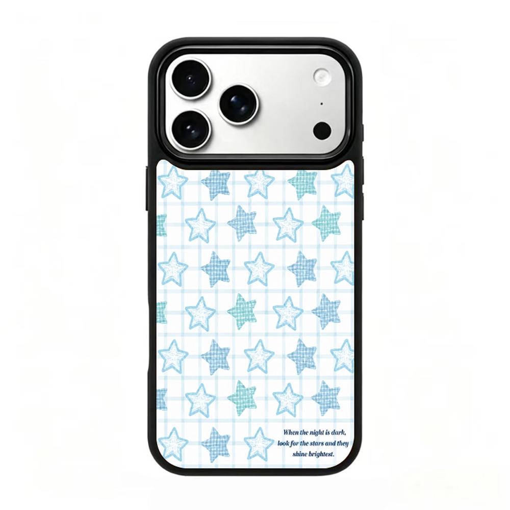 Compatible with iPhone 18 Pro & 17 Pro Water Series PC Silicone Magnetic Phone Case - Mercury Shimmer Print